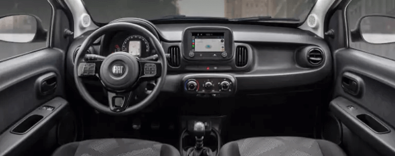 Fiat Mobi 2021 visão painel