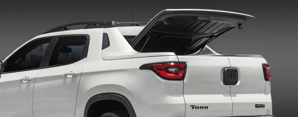 Fiat Toro 2021 traseira tampa da cacamba