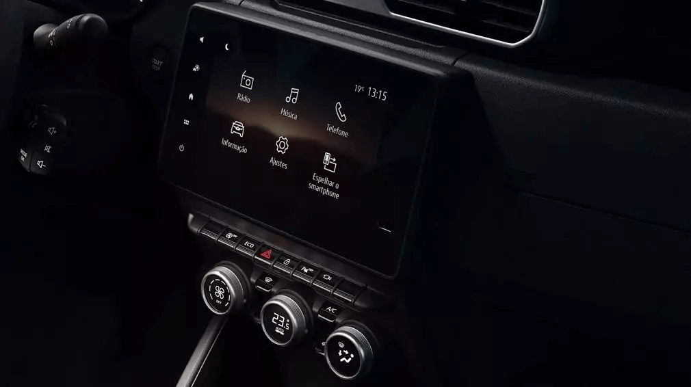 Renault Captur 2021 multimidia