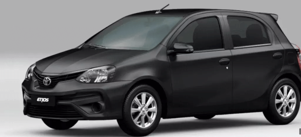 Toyota Etios 2021 lateral esquerda