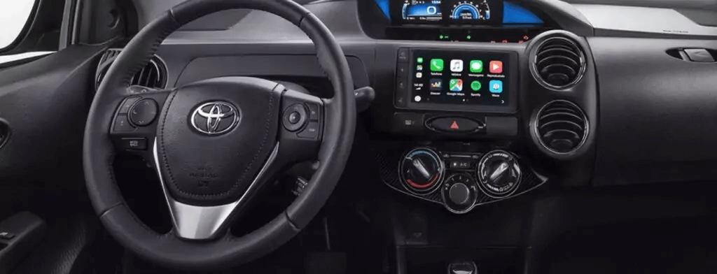 Toyota Etios 2021 visão painel
