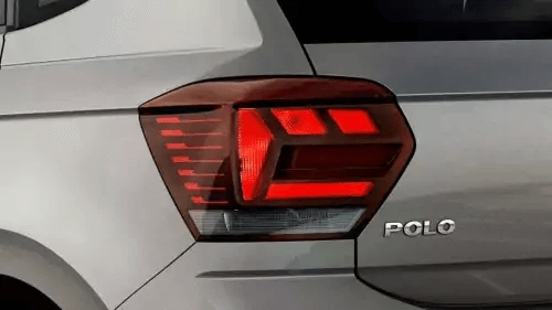 VW Polo 2021 laternas traseiras